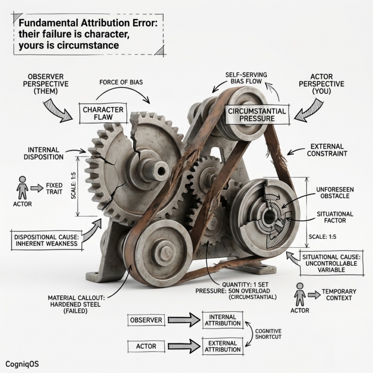 The Fundamental Attribution Error - figure