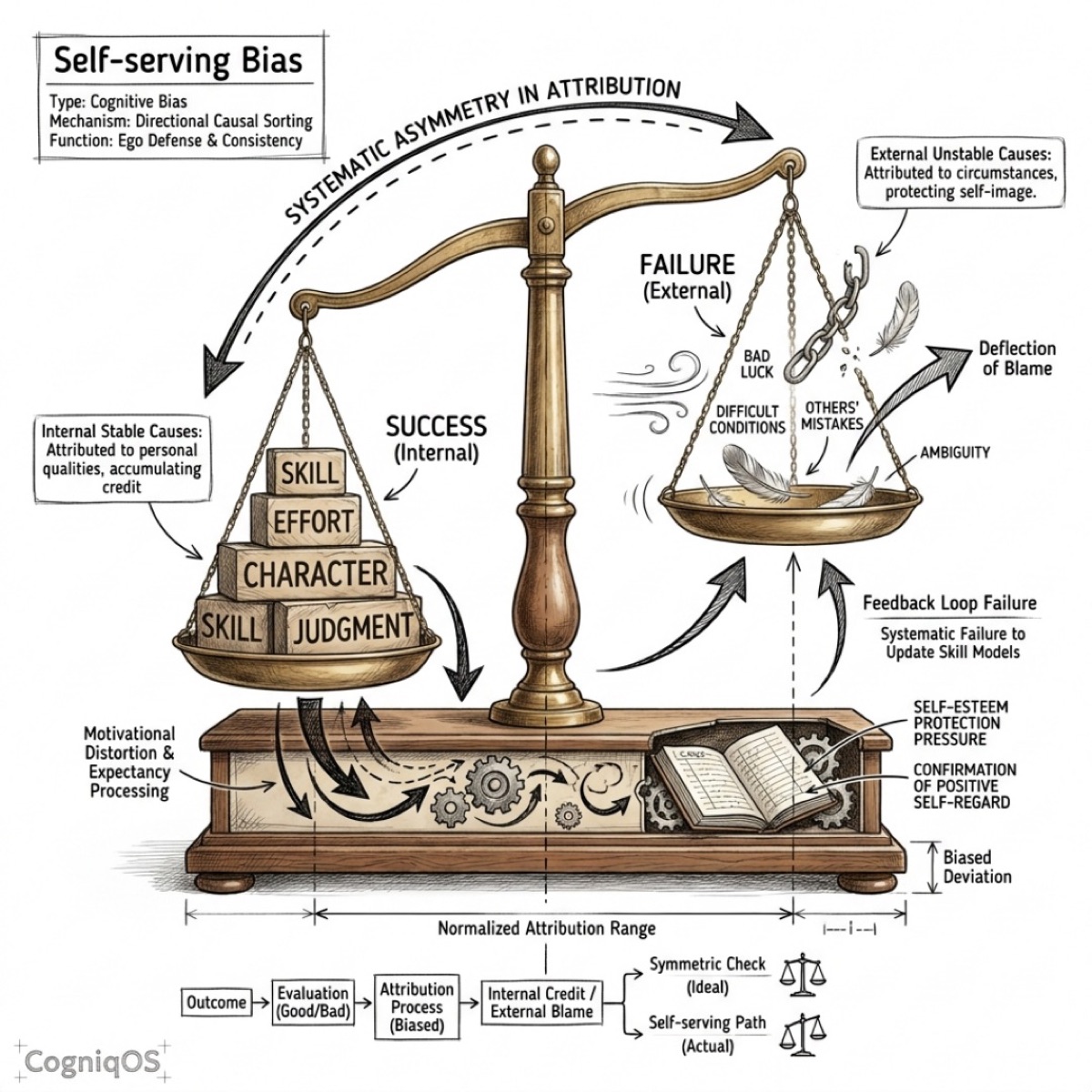 Self-serving Bias - figure